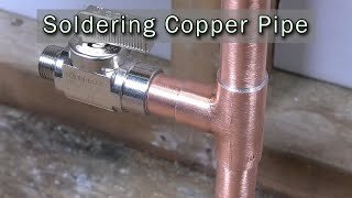 Kitchen Plumbing + Soldering Copper Pipe | Ep.8