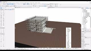 Flexible 4D simulation system for Archicad