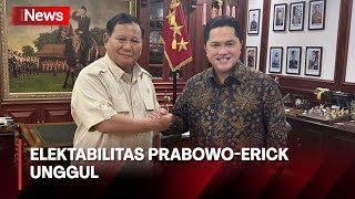 Hasil Survei: Elektabilitas Prabowo-Erick 30,3% Disusul Ganjar-Sandiaga