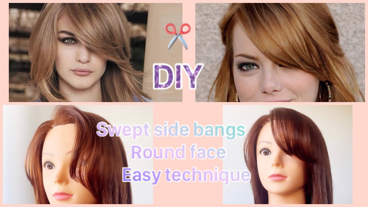Side Bangs For Round Face