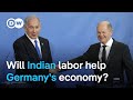 Germany to triple visas to skilled Indian workers in order to boost economy | DW News