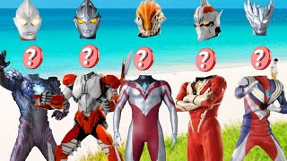 WRONG HEADS ULTRAMAN DARK, ZERO, EVIL TIGA, ARC, ULTRAMAN RIBUT, SAGA ULTRAMAN LEO, ULTRAMAN ORB