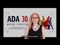 DRA Celebrates 30 Years of the ADA