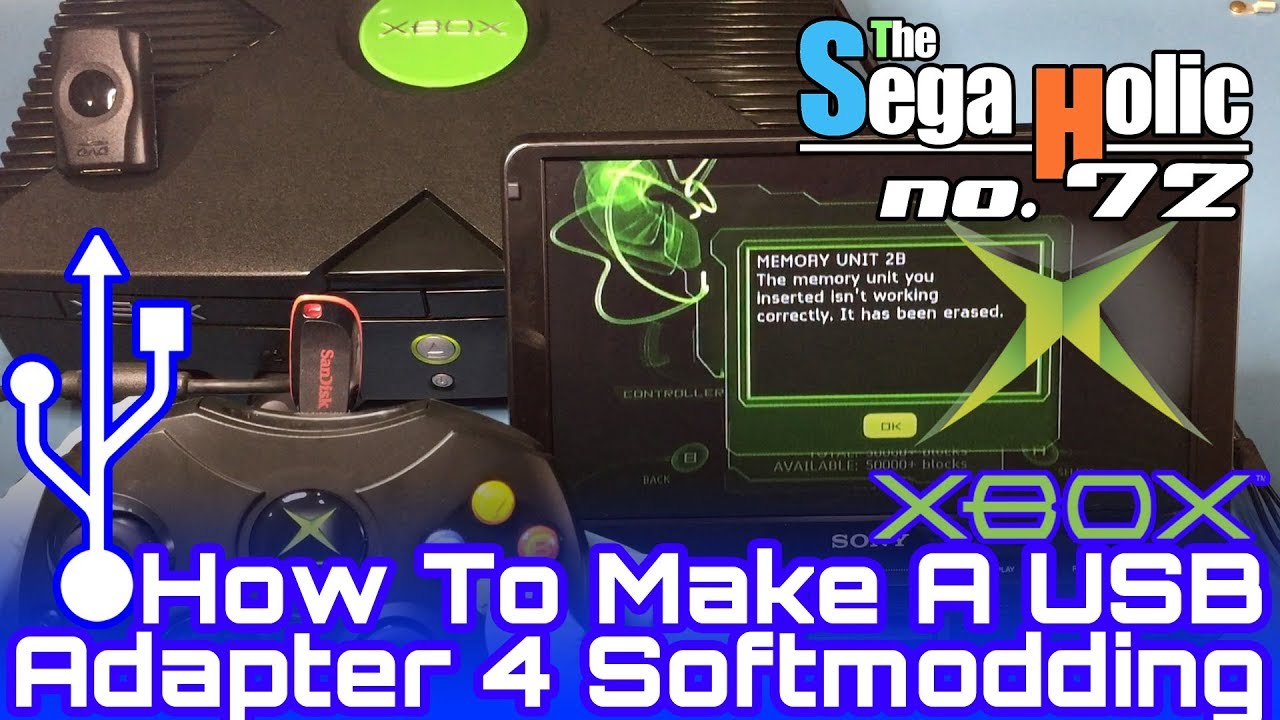 Original OG XBox How To Make A USB Adapter For Softmodding [ep. 72 ...