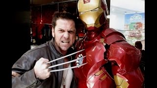 Iron Man VS Wolverine... Cosplay Costume. Iron Man VS Wolverine... Cosplay Costume.