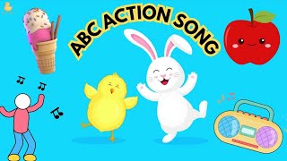 Phonics Song with TWO Words - Alphabet Song with Sounds - Action \u0026 Sound