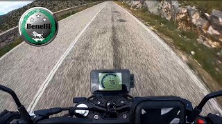 BENELLI LEONCINO 250 - POV Ride to Borgo Celano