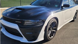 2018 Dodge Charger with custom wrap.