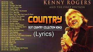 The Best Of Kenny Rogers Songs Lyrics Playlist - Greatest Hits Country Songs of Kenny Rogers Ever