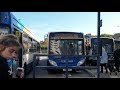 old video stagecoach south east buses at hastings station. video taken 8 august 2022