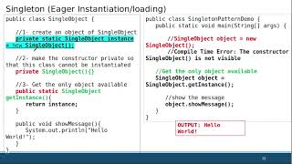 Singleton Design Pattern Arabic