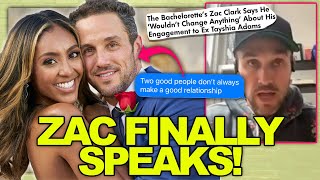 Bachelorette Star Zac OPENS UP About Proposal To Tayshia Adams - 'I Meant It At The Time'