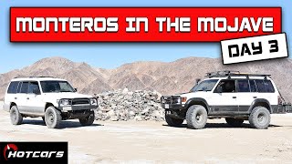 Mitsubishi Monteros On The Mojave Road - Day 3: Lava Flow to Camp Cady