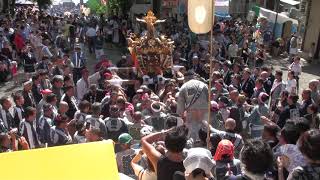 令和元年　北澤八幡神社例大祭　宮入り②　代四睦