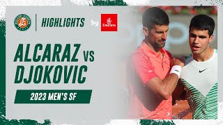 Djokovic vs Alcaraz Semi-final Highlights | Roland-Garros 2023