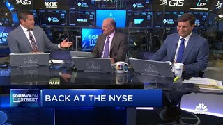 'Squawk on the Street' returns to the New York Stock Exchange