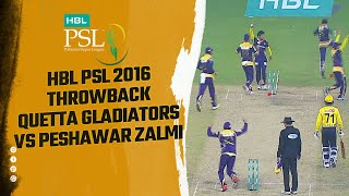 Best of HBL PSL | Highlights | Quetta Gladiators vs Peshawar Zalmi | HBL PSL 2016