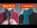 How To Wear A Scarf As A Man (11 ways)