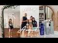 A WEEK IN AUGUST 🌼 current skincare | more tattoos | ikea trip