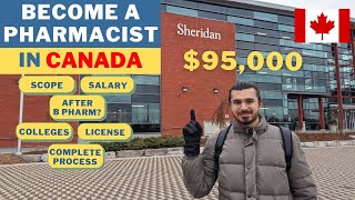How to Become a Pharmacist in Canada | Pharmacist Job in Canada | Study in Canada | Canada 🇨🇦