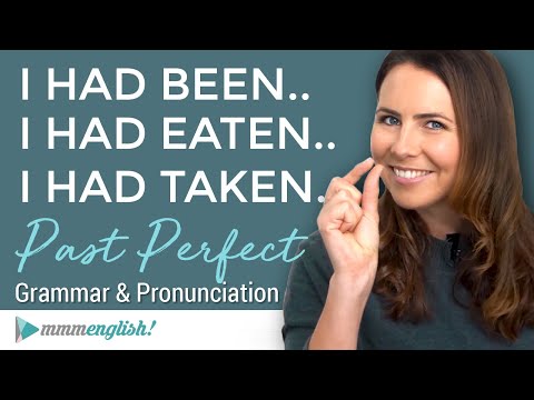 What is example of past perfect tense?