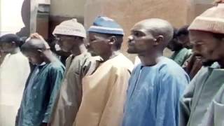 Men Praying in Sadl in Senegal - West Africa (Year 1979)