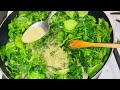 ልዩ የእስፒናች አሰራር ፈጣን እና ጣፋጭ ጤናማ fast testy and healthy spinach