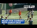 Portland Thorns gear up for gameday with Rob Gale as interim head coach