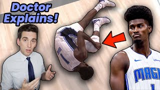 Doctor Reacts to Jonathan Isaac Devastating Knee Injury in NBA Bubble - Concern for ACL Tear