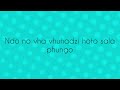makhadzi-Ro Vhuya Ra Funanesa Lyrics (official audio)The capable  boyz ,gusba banana ,mizo phyll