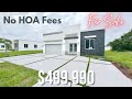 Modern New Construction Home FOR SALE with NO HOA FEES in Port St Lucie FL | South Florida New Homes