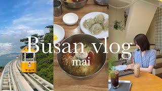 【vlog】1泊2日釜山旅行 | 西面グルメ | 釜山カフェ | スカイカプセル | 海雲台| 韓国アウトレット