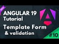 Template Form and Validation In Angular | Angular 19 Tutorial | Part 10