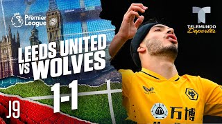 Highlights & Goals | Leeds United vs. Wolverhampton 1-1 | Premier League | Telemundo Deportes
