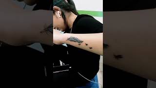 BIDESHI GIRL DESI TATTOO ARTIST //TATTOO // FEATHER TATTOO // REFILLING TATTOO //