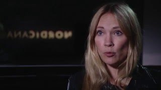 Jordskott interview - Moa Gammel \u0026 Filip Hammarstrom at Nordicana