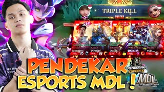 LAWAN PENDEKAR ESPORT MDL FULL PARTY!!