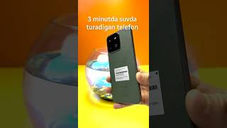 ⚡️Honor  X7c Suvga qanchalik chidamli ?(water test) 🔥O’tda yonmas, suvda cho'kmas✅#smartphone