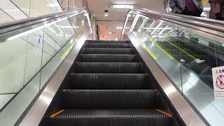 【FHD】【Escalator エスカレーター】阪急京都線 桂 東出口 エスカレーター 上る 2F-3F