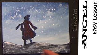 Easy Acrylic painting for beginners,