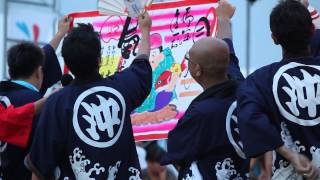 沖布の獅子舞(氷見)第42回ひみまつり「獅子舞フェスティバル」2014 Himi Lion dance