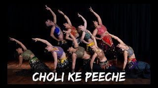CHOLI KE PEECHE (REMIX) | KHAL NAYAK | BELLY DANCE BOLLYWOOD | DANCE COVER | STUDIO J