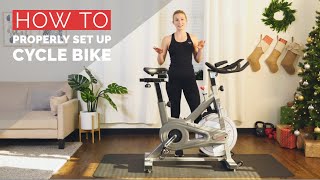 How to Set Up Your Cycle Bike Properly for Safe and Effective Workouts