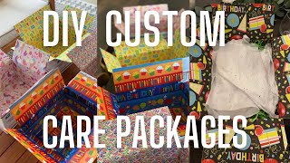 How to personalize a care package | Decorate With Me | Military Care Package