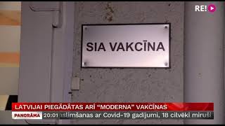 Latvijai piegādātas arī “Moderna” vakcīnas