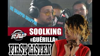 FIRST TIME HEARING Soolking - Gueriilla (Officiel Music Video ) | REACTION (InAVeeCoop Reacts)