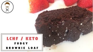 Fudgy Brownie Loaf || The Keto Kitchen