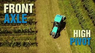 Landini tractors at work in the vineyards - Landini Rex 4 V Series