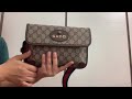 gucci gg supreme belt bag review mymikmat