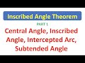 INSA1 Introduction to the Inscribed Angle Theorem Series